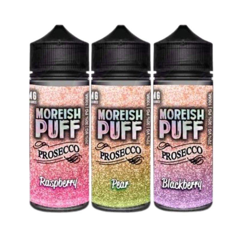 Buy Bulk Moreish Puff Prosecco 100ML Shortfill - Vape Wholesale Mcr