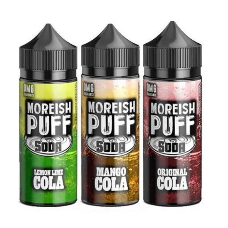 Buy Bulk Moreish Puff Soda 100ML Shortfill - Vape Wholesale Mcr