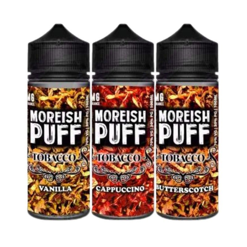 Buy Bulk Moreish Puff Tobacco 100ML Shortfill - Vape Wholesale Mcr