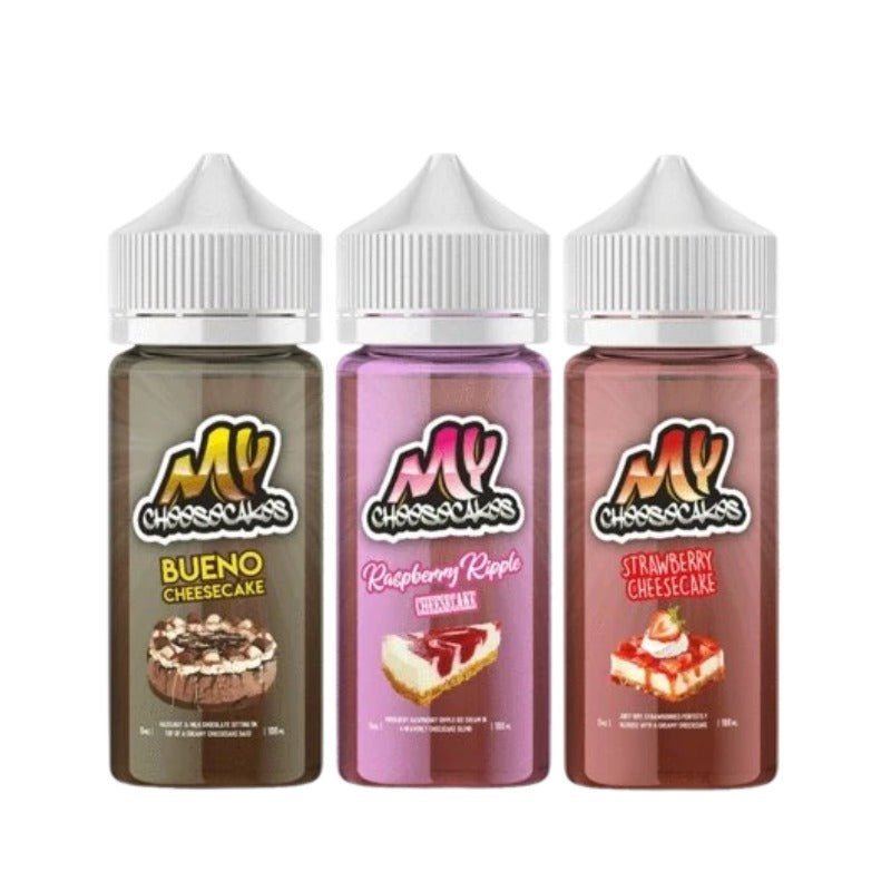 Buy Bulk My E - Liquids Cheesecakes 100ML Shortfill - Vape Wholesale Mcr