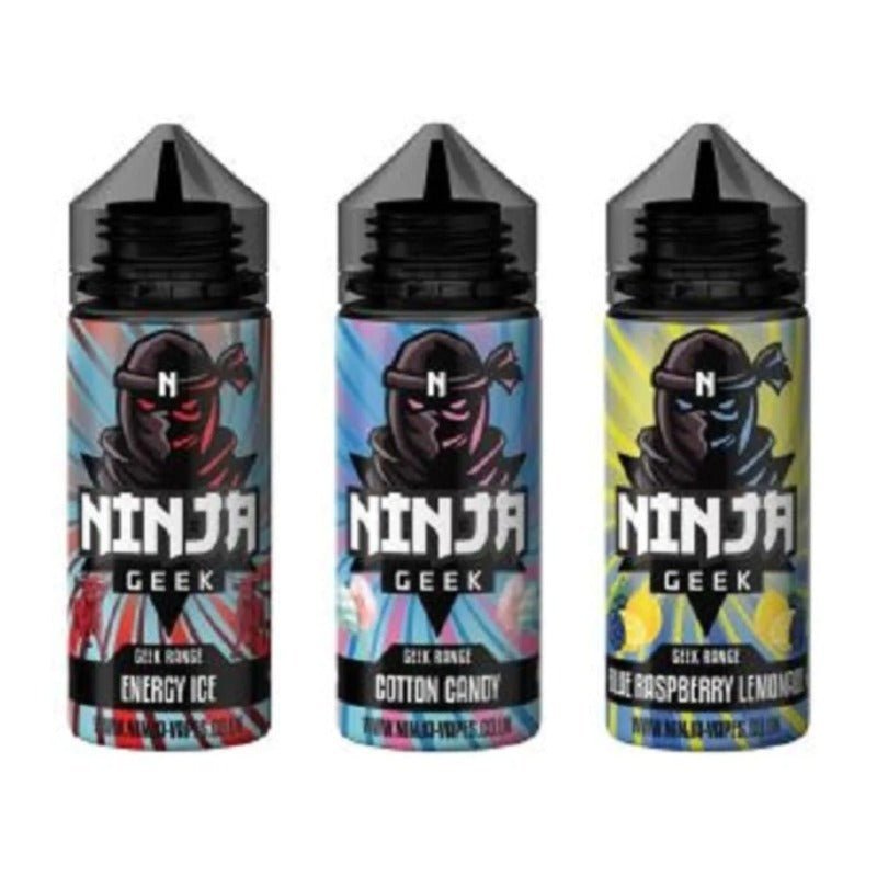 Buy Bulk Ninja Geek E liquid 100ML Shortfill - Vape Wholesale Mcr