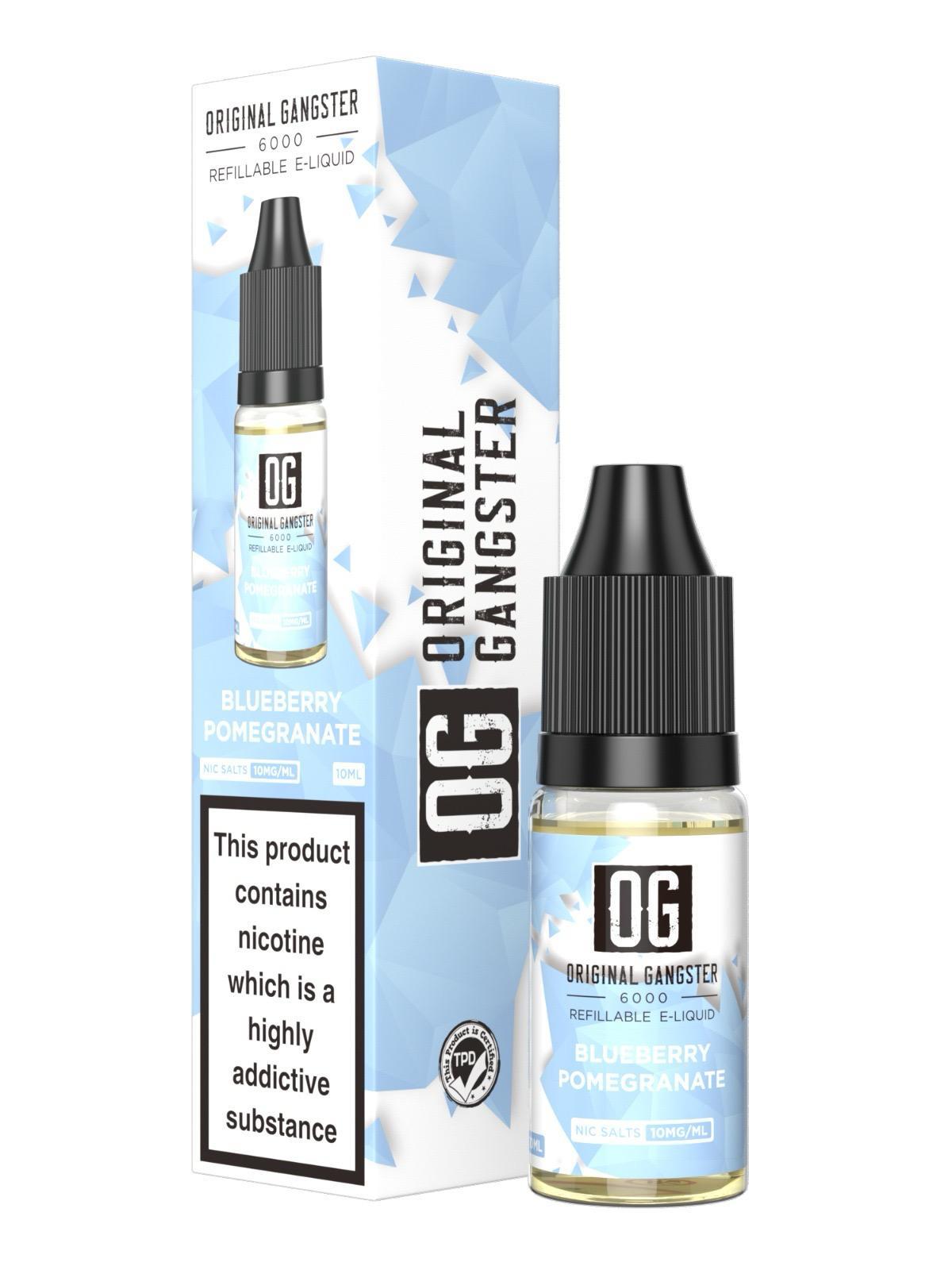 Buy Bulk OG Original Gangster 6000 Salt 10ml ( Box of 10 ) - Vape Wholesale Mcr