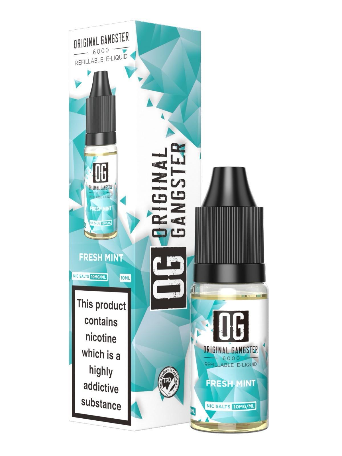 Buy Bulk OG Original Gangster 6000 Salt 10ml ( Box of 10 ) - Vape Wholesale Mcr