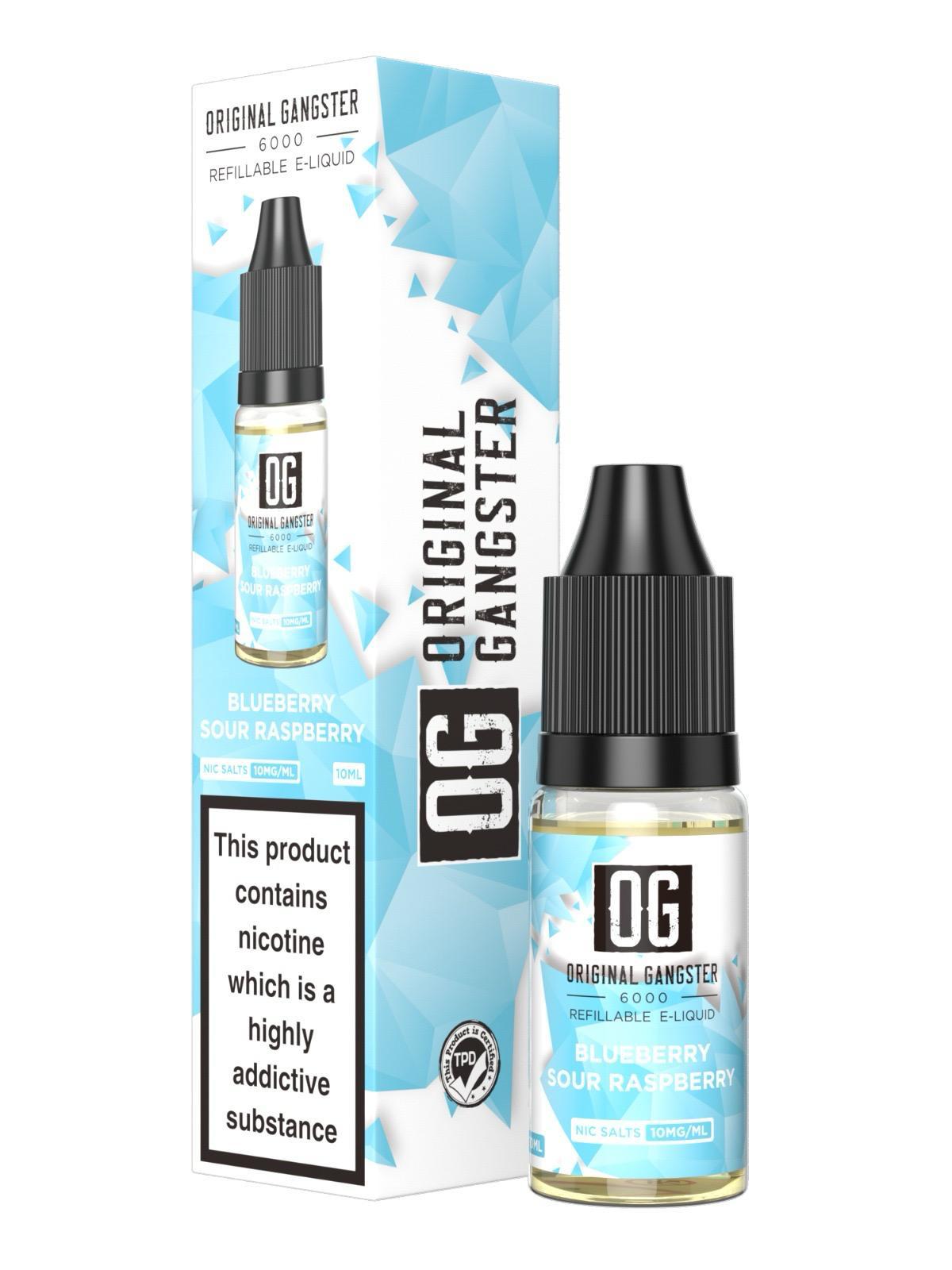 Buy Bulk OG Original Gangster 6000 Salt 10ml ( Box of 10 ) - Vape Wholesale Mcr