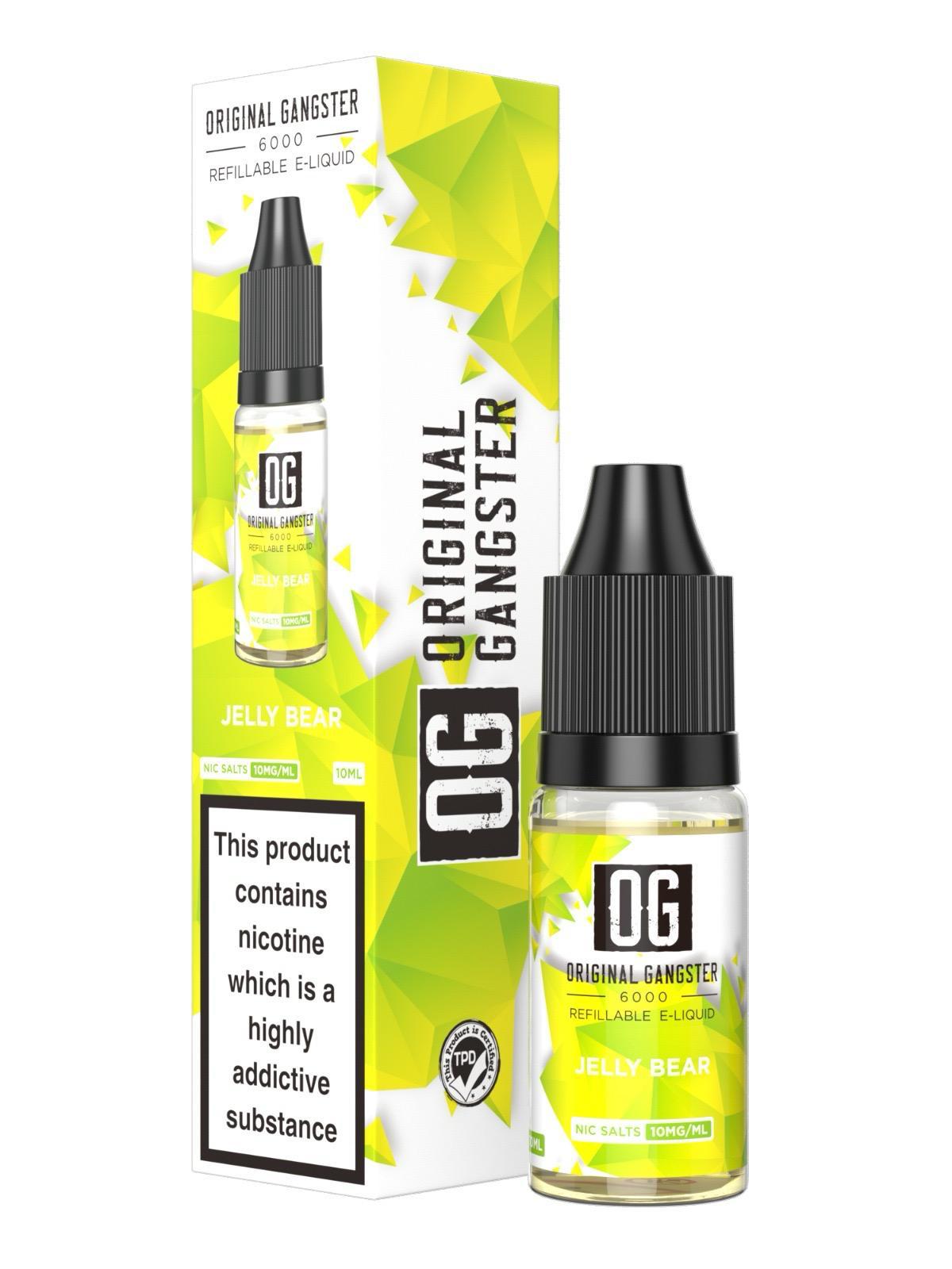 Buy Bulk OG Original Gangster 6000 Salt 10ml ( Box of 10 ) - Vape Wholesale Mcr