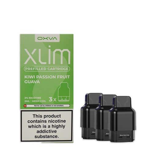 Buy Bulk Oxva Xlim Prefilled E - liquid Pods Cartridges - Pack of 3 - Vape Wholesale Mcr