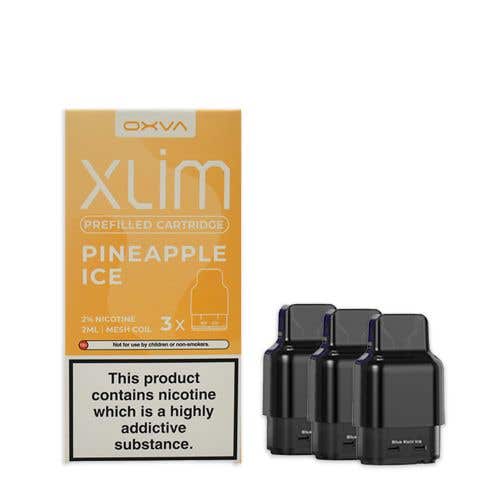 Buy Bulk Oxva Xlim Prefilled E - liquid Pods Cartridges - Pack of 3 - Vape Wholesale Mcr