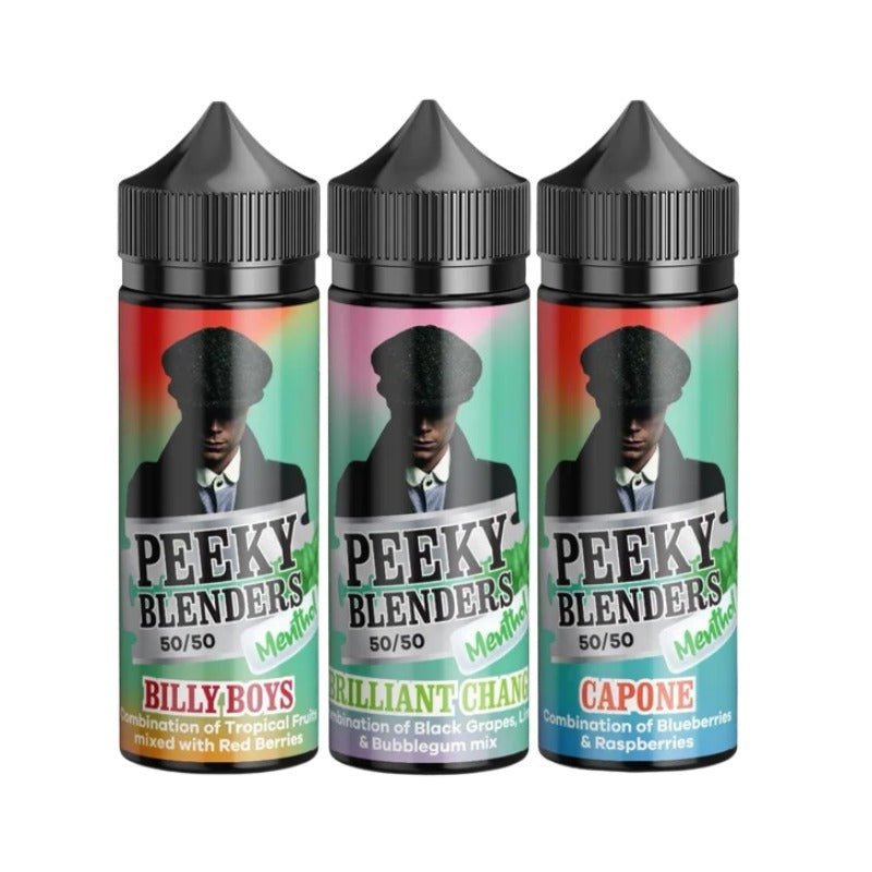 Buy Bulk Peeky Blenders Menthol 100ML Shortfill - Vape Wholesale Mcr