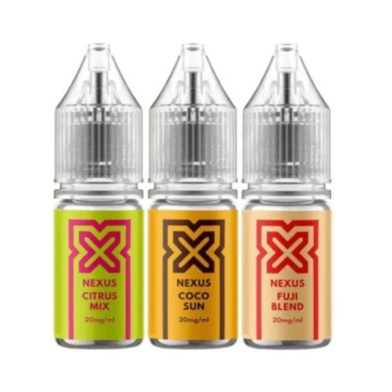 Buy Bulk Pod Salt Nexus 10ML Nic Salt (Pack of 10) - Vape Wholesale Mcr