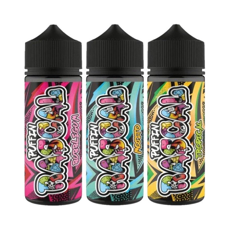 Buy Bulk Puffin Rascal 50vg/50vg 100ml Shortfill - Vape Wholesale Mcr