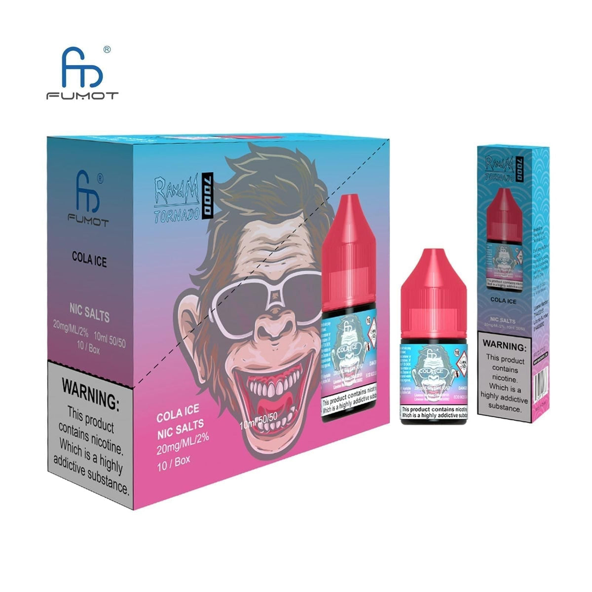 Buy Bulk R and M 7000 Nic Salt 10ml - Box of 10 - Vape Wholesale Mcr