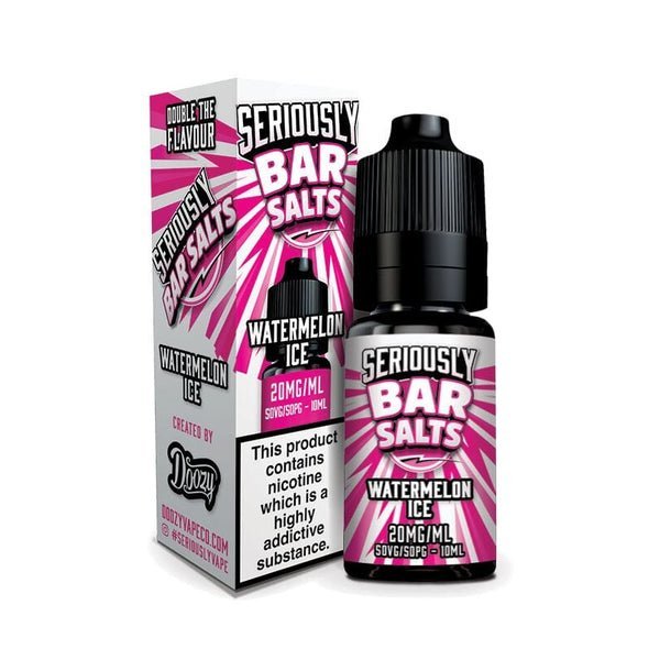Buy Bulk Seriously Bar Salt 10ml E - liquids Nic Salts - Box of 10 - Vape Wholesale Mcr