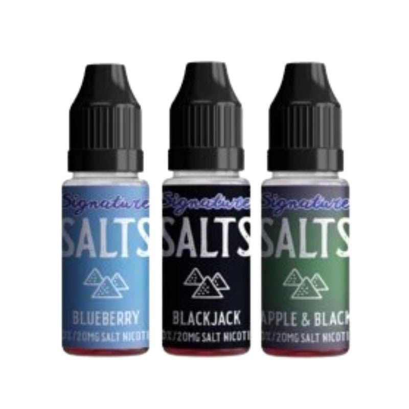 Buy Bulk Signature 10ML Nic Salt (Pack of 10) - Vape Wholesale Mcr