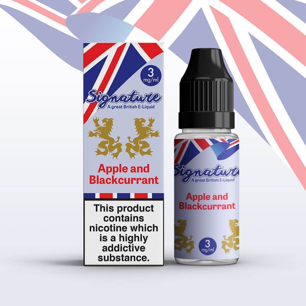 Buy Bulk Signature - Apple And Blackcurrant - 10ml (Pack of 10) - Vape Wholesale Mcr