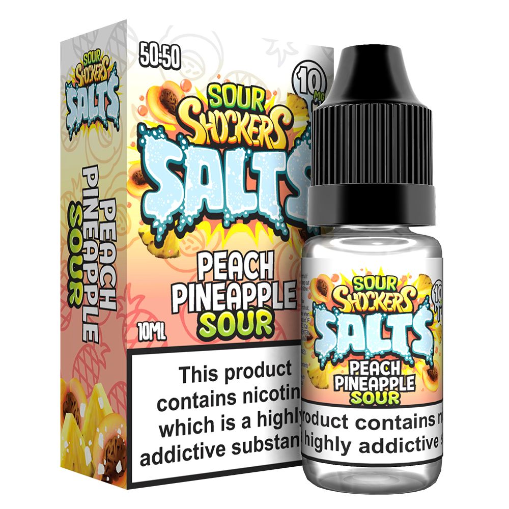 Buy Bulk Sour shockers Nic Salt 10ml Pack of 5 - Vape Wholesale Mcr