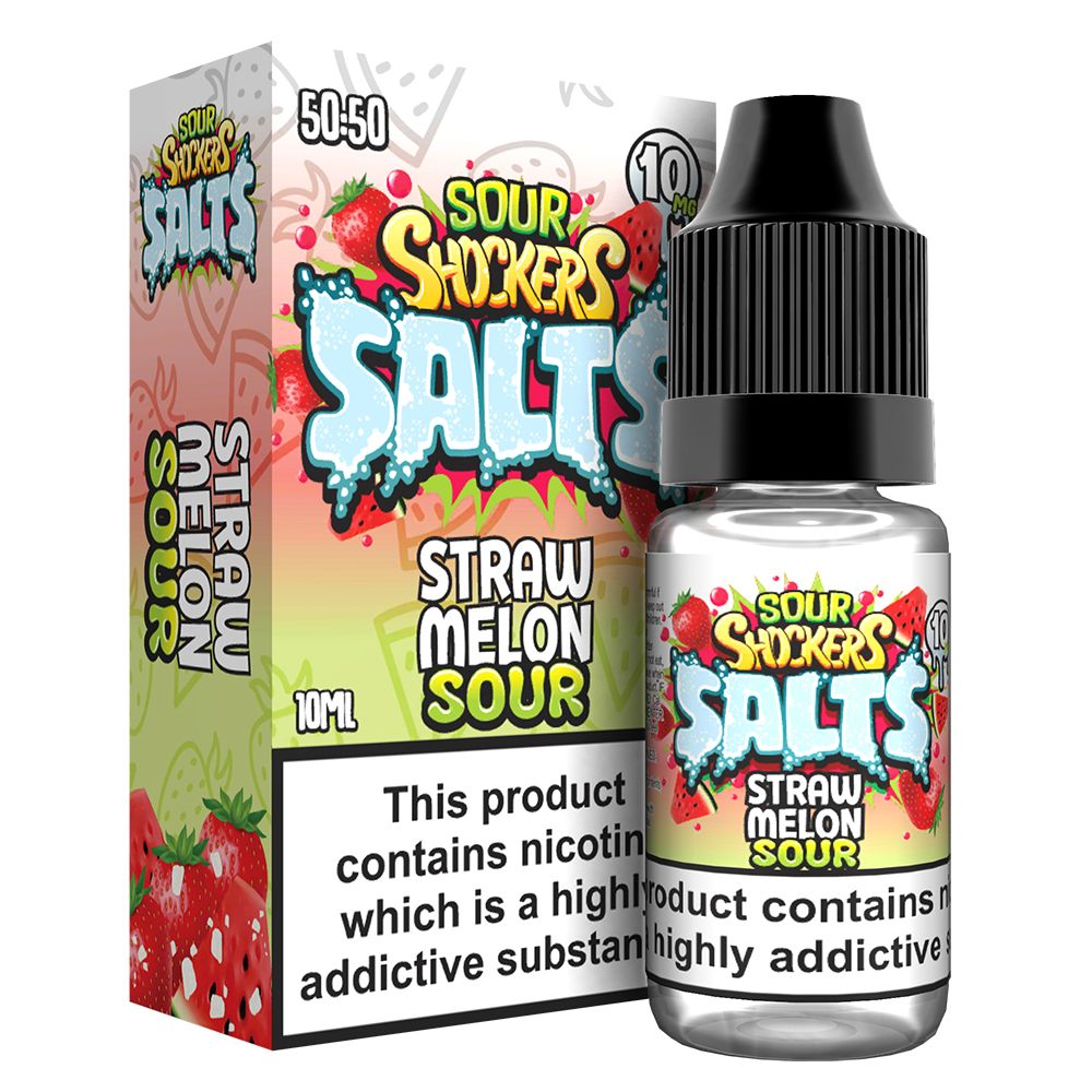 Buy Bulk Sour shockers Nic Salt 10ml Pack of 5 - Vape Wholesale Mcr