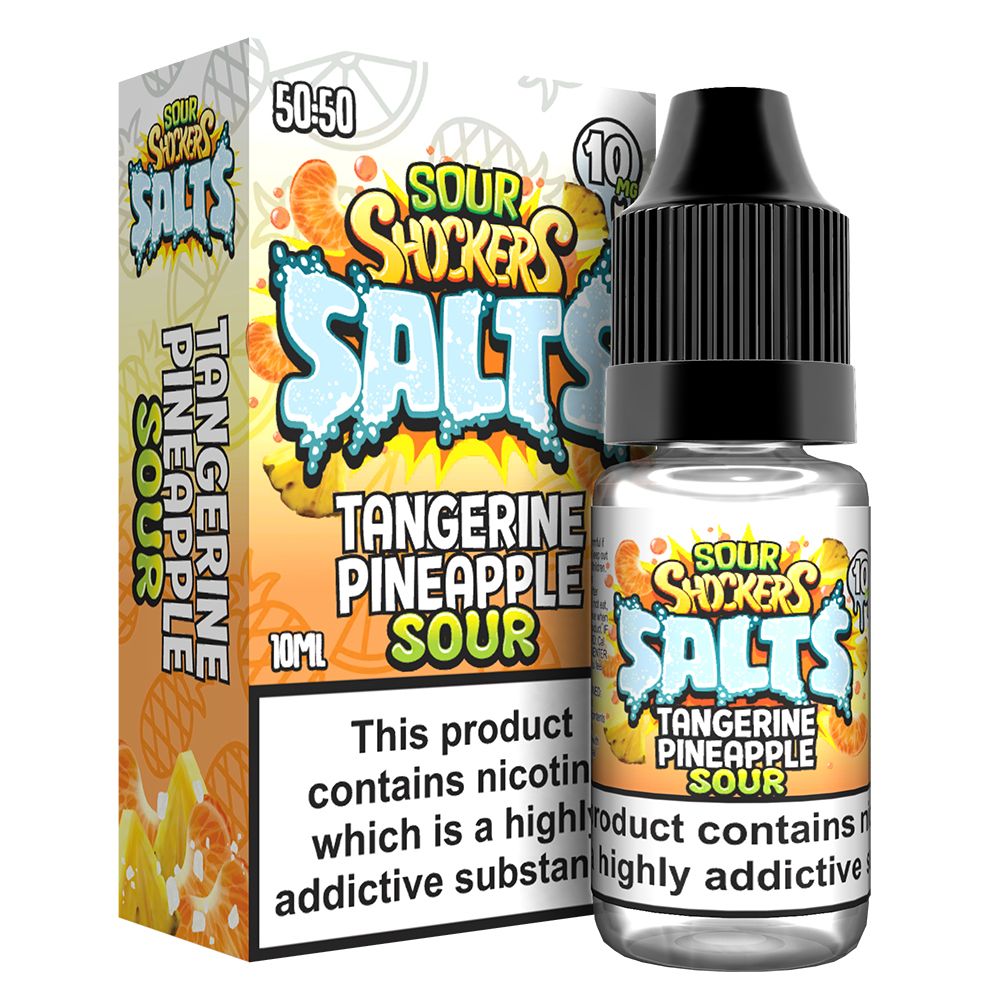 Buy Bulk Sour shockers Nic Salt 10ml Pack of 5 - Vape Wholesale Mcr