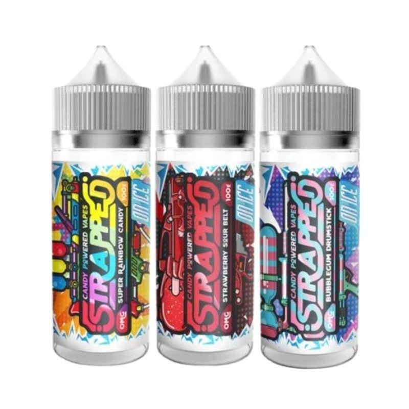 Buy Bulk Strapped Ice 100ML Shortfill - Vape Wholesale Mcr