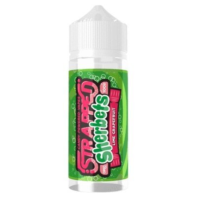 Buy Bulk Strapped Sherbets 100ML Shortfill - Vape Wholesale Mcr