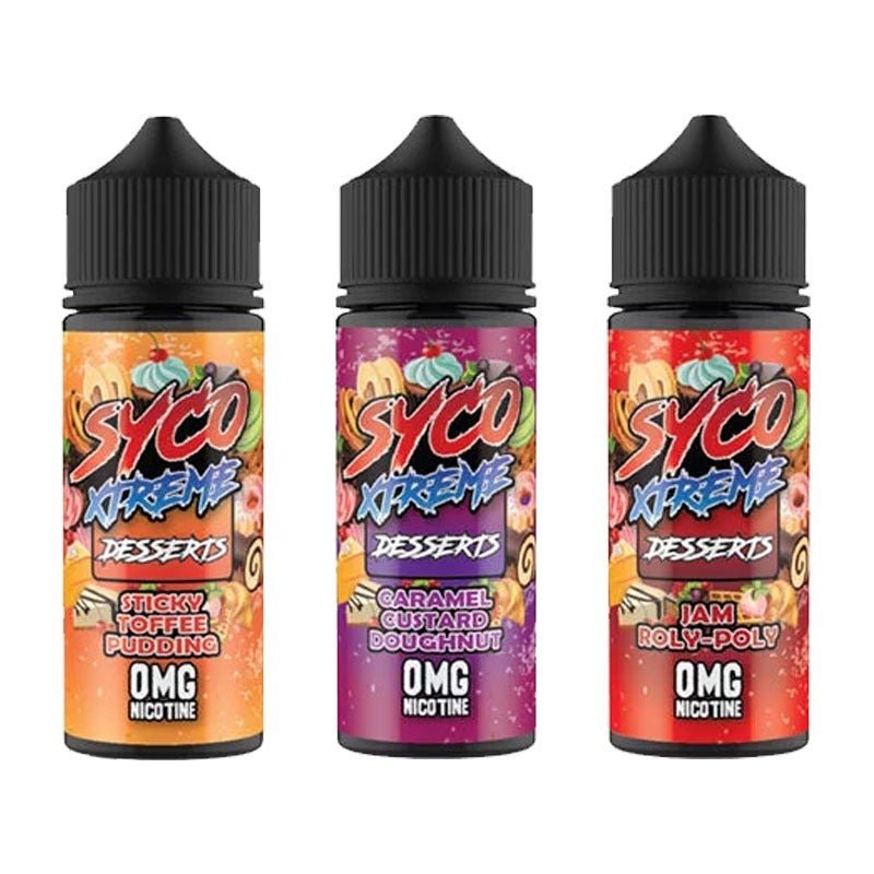 Buy Bulk Syco Xtreme E - liquids 100ml Shortfill - Vape Wholesale Mcr