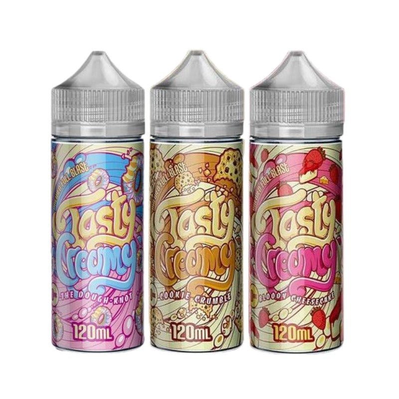 Buy Bulk Tasty Creamy 100ml Shortfill - Vape Wholesale Mcr