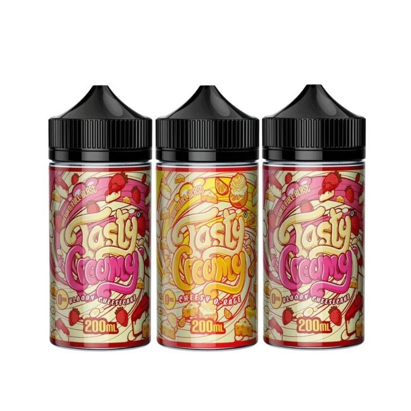 Buy Bulk Tasty Creamy 200ml Shortfill - Vape Wholesale Mcr