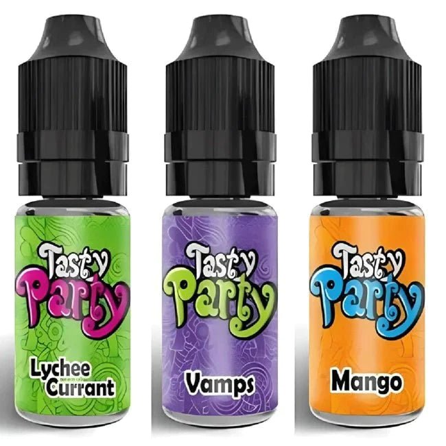 Buy Bulk Tasty Party 10ml Nic Salt pack of 10 - Vape Wholesale Mcr