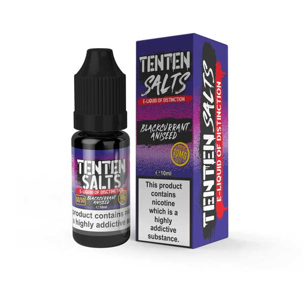 Buy Bulk Ten Ten Nic Salts 10ml E - liquids - Box of 10 - Vape Wholesale Mcr
