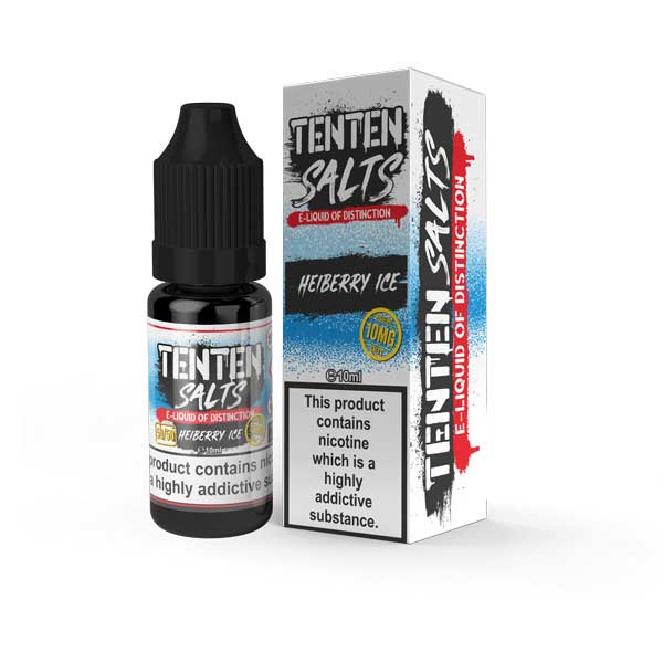 Buy Bulk Ten Ten Nic Salts 10ml E - liquids - Box of 10 - Vape Wholesale Mcr