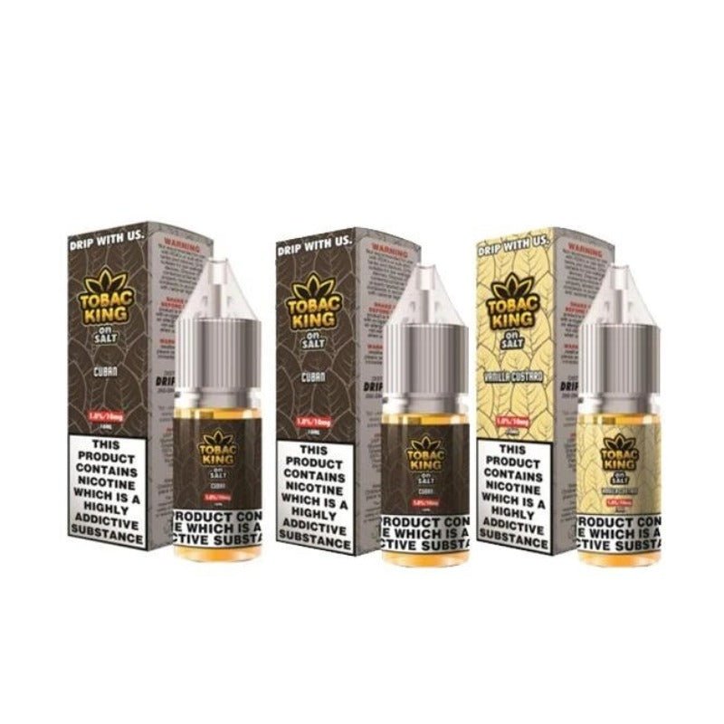 Buy Bulk Tobac King 10ML Nic Salt (Pack of 10) - Vape Wholesale Mcr