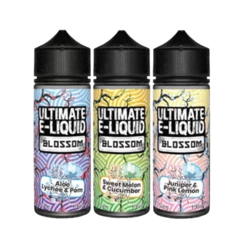Buy Bulk Ultimate E - Liquid Blossom 100ML Shortfill - Vape Wholesale Mcr