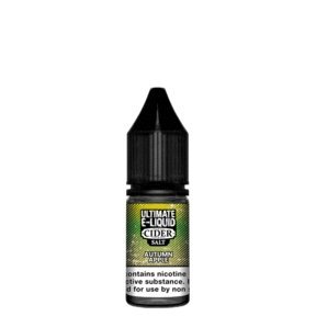 Buy Bulk Ultimate E - Liquid Cider 10ML Nic Salt (Pack of 10) - Vape Wholesale Mcr