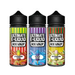 Buy Bulk Ultimate E - Liquid Ice Lolly 100ML Shortfill - Vape Wholesale Mcr