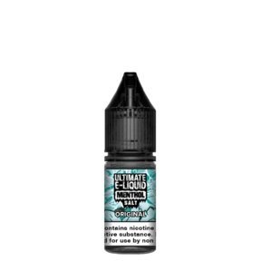 Buy Bulk Ultimate E - Liquid Menthol 10ML Nic Salt (Pack of 10) - Vape Wholesale Mcr