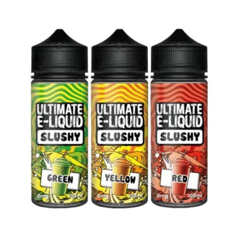 Buy Bulk Ultimate E - Liquid Slushy 100ML Shortfill - Vape Wholesale Mcr