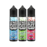 Buy Bulk Ultimate Puff Chilled 50ml Shortfill - Vape Wholesale Mcr
