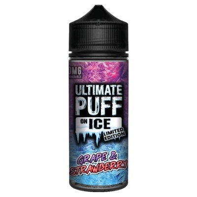 Buy Bulk Ultimate Puff On Ice 100ML Shortfill - Vape Wholesale Mcr