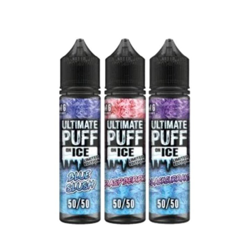 Buy Bulk Ultimate Puff On Ice 50ml Shortfill - Vape Wholesale Mcr