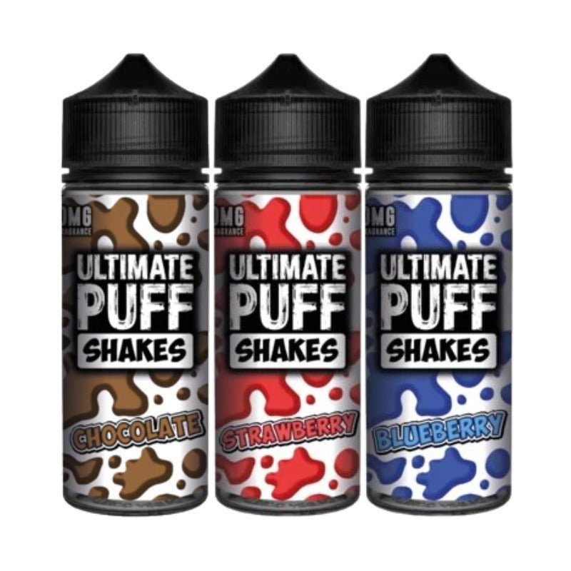Buy Bulk Ultimate Puff Shakes 100ML Shortfill - Vape Wholesale Mcr