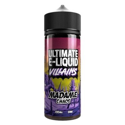 Buy Bulk Ultimate Puff Villains 100ML Shortfill - Vape Wholesale Mcr