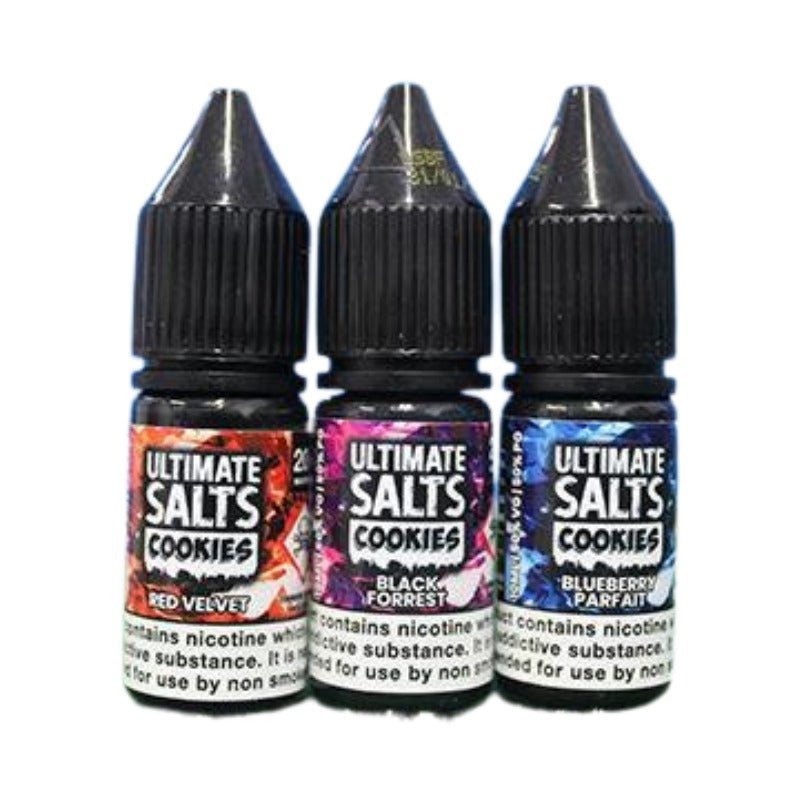 Buy Bulk Ultimate Salts Cookies 10ML Nic Salt (Pack of 10) - Vape Wholesale Mcr