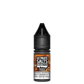 Buy Bulk Ultimate Salts Custard 10ML Nic Salt (Pack of 10) - Vape Wholesale Mcr