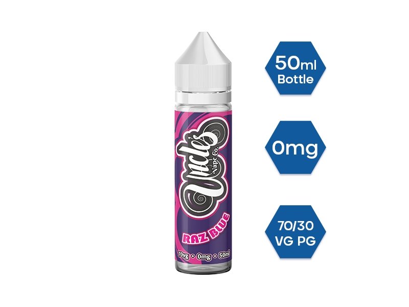 Buy Bulk Uncle Vape Co. 50ml E - liquids Shortfill - Vape Wholesale Mcr
