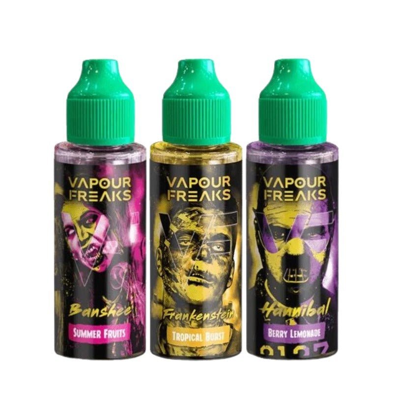 Buy Bulk Vapour Freaks Fruit 100ml Shortfill - Vape Wholesale Mcr