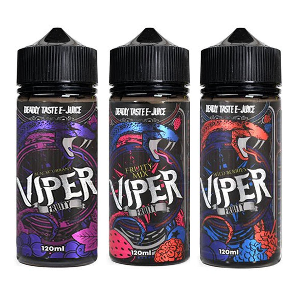 Buy Bulk Viper Fruity 100ml Shortfill - Vape Wholesale Mcr