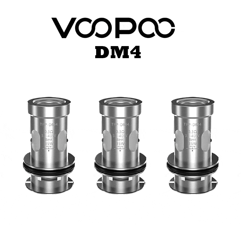 Buy Bulk VooPoo TPP - DM4 Coil 0.3ohm 3PCS/Pack - Vape Wholesale Mcr