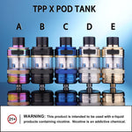 Buy Bulk Voopoo TPP X Pod Tank - Vape Wholesale Mcr
