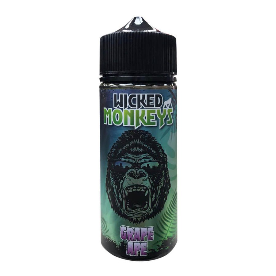 Buy Bulk Wicked Monkeys 100ml E - liquids - Vape Wholesale Mcr