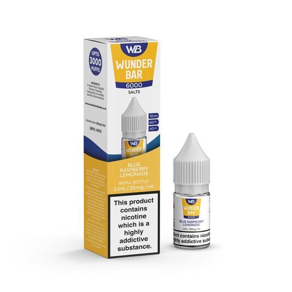 Buy Bulk Wundar Bar 6000 Nic Salt 10ml - Box Of 10 - Vape Wholesale Mcr
