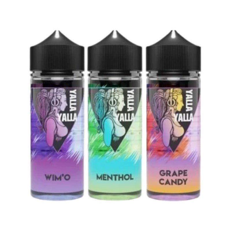 Buy Bulk Yalla Yalla 100ML Shortfill - Vape Wholesale Mcr
